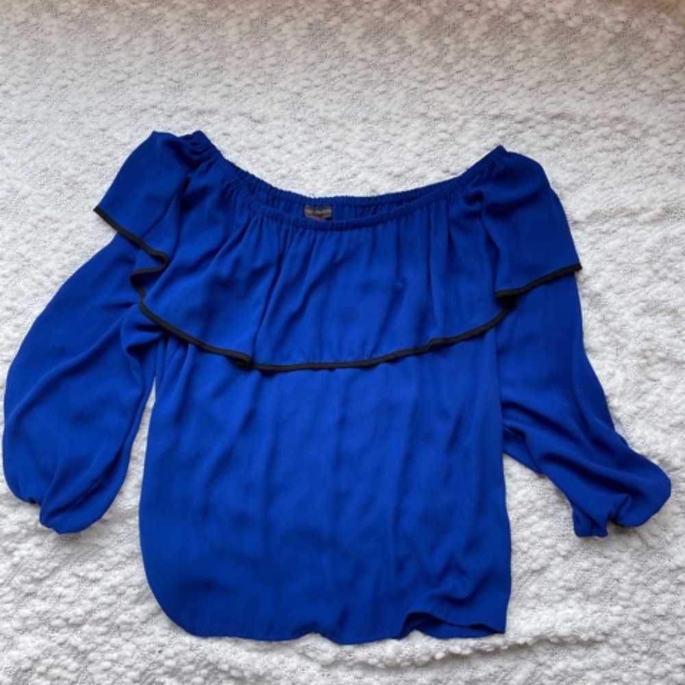 Blue Vince camuto Blouse